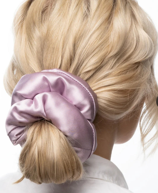 Upcycle with Jing – Oversized Pillow Scrunchie, Beige